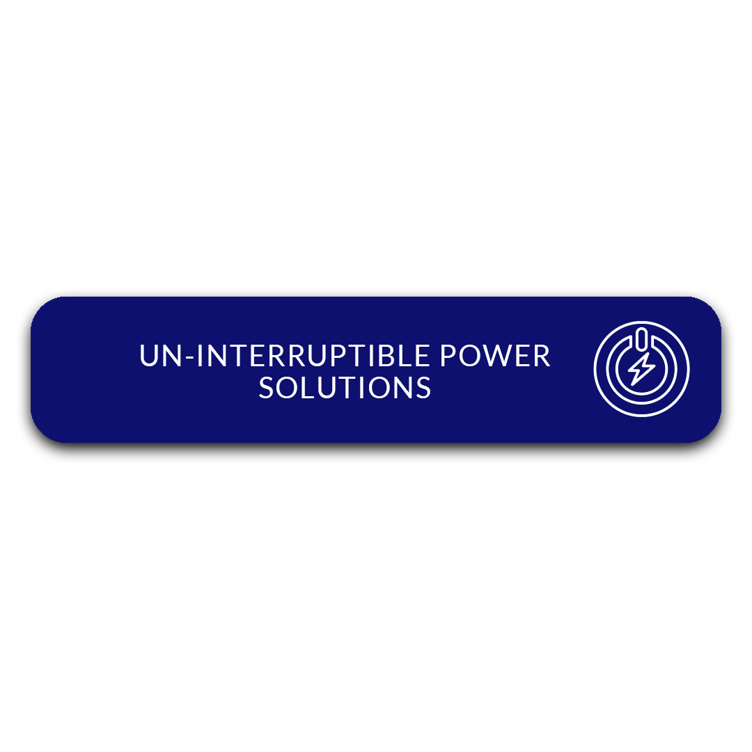 Uninterruptible power supply (UPS) solutions